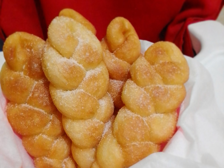 Resep Donat kepang korea (korean twisted doughnut), Menggugah Selera