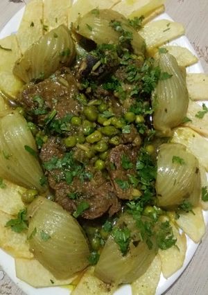 صورة لوصفة طاجين البسباس