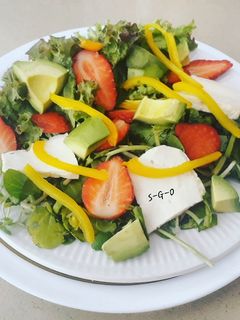 Una foto de Ensalada alegre