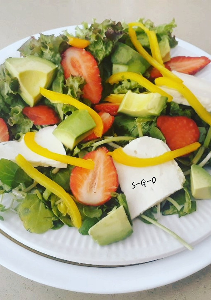 Una foto de Ensalada alegre