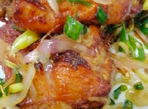 Gambar Vietnamese lemongrass chicken