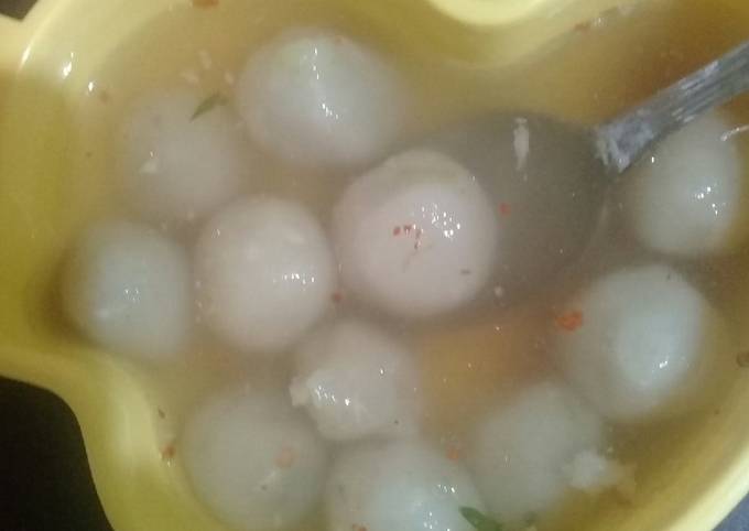 Langkah Mudah untuk Membuat Cilok kuah bakso, Lezat