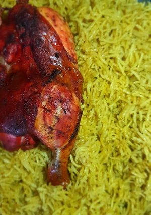 صورة لوصفة مندي دجاج