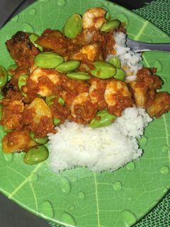 Foto resep Balado udang petai