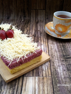 Foto resep Bolu Susu Lapis Taro