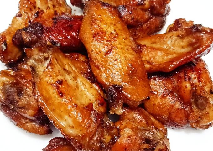 Sweet n Spicy Chicken Wings Simpel & Enak