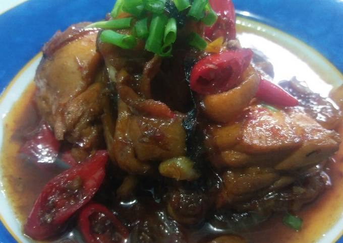 Ayam Kecap Pedas Manis #BikinRamadanBerkesan