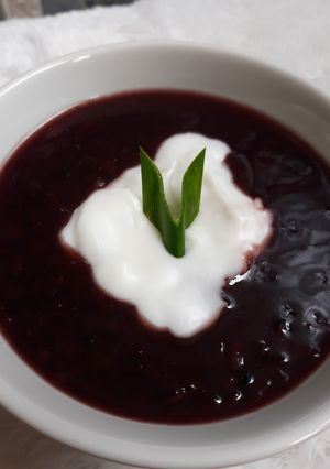 Foto resep Bubur Ketan Hitam Gampang #Agust28