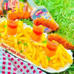 A picture of Peri Chicken Strips.