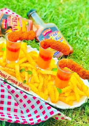 A picture of Peri Chicken Strips.