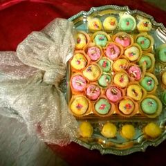 A picture of Coconut Mithai.