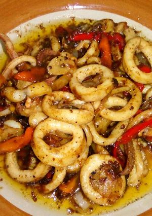Foto resep Cumi lada hitam