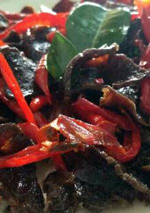 Foto resep Dendeng daging kriuk