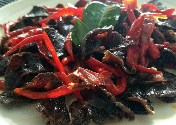 Ini dia! Resep praktis membuat Dendeng daging kriuk  gurih