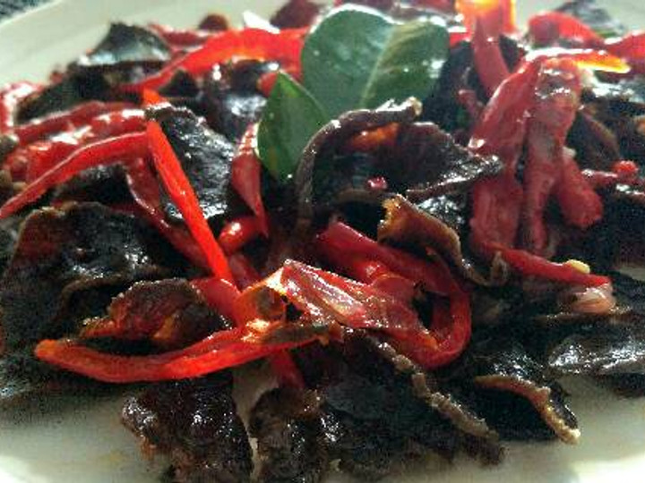 Ini dia! Resep praktis membuat Dendeng daging kriuk  gurih