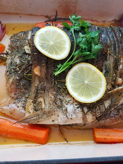 Ponty zöldségágyon recept fotója