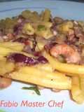 Casarecce con Gamberetti e Radicchio
