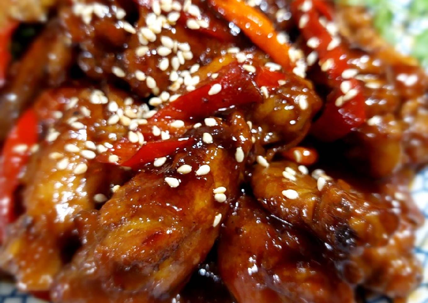240. Sayap Ayam Bumbu Barbeque