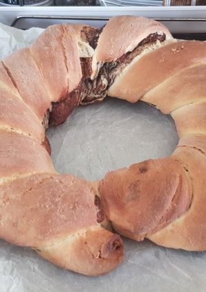 Kakaós nutellás kalács recept fotója