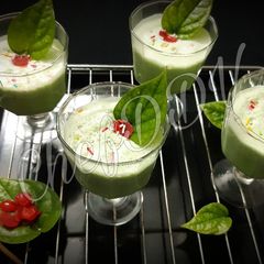 A picture of Paan Shake......no ice cream,no sugar.