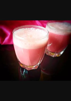 A picture of Beetroot buttermilk.