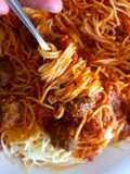 سباقيتي بكرات اللحم 🍝
