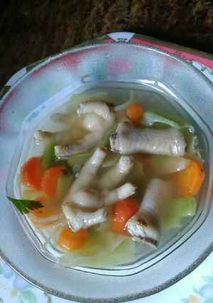 Foto resep Sop ceker hemat 😊