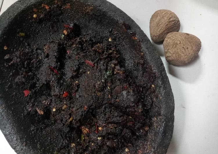 Resep Bumbu Dapur Sambel kluwek