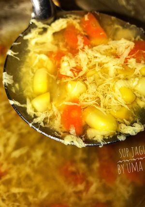 Foto resep Sup jagung