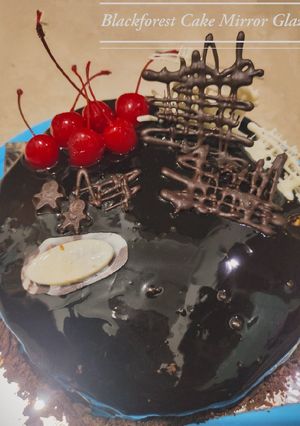 Foto resep Blackforest Cake Mirror Glaze