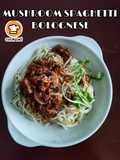 Mushroom Spaghetti Bolognese