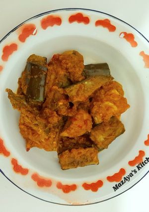 Foto resep Ayam & Terong Rica-Rica