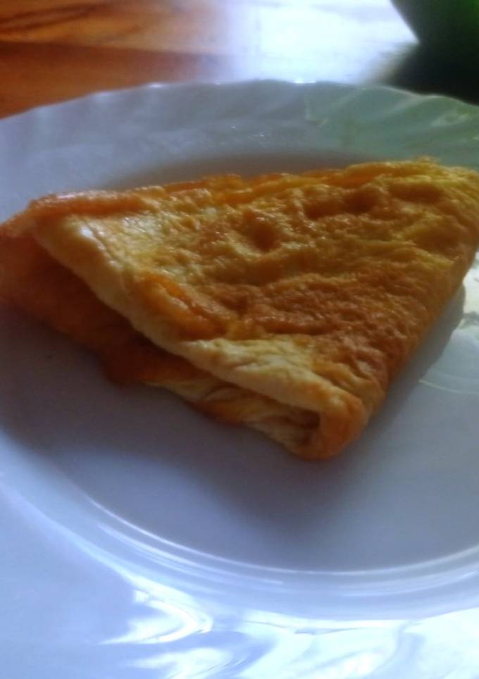 Омлет з кетчупом