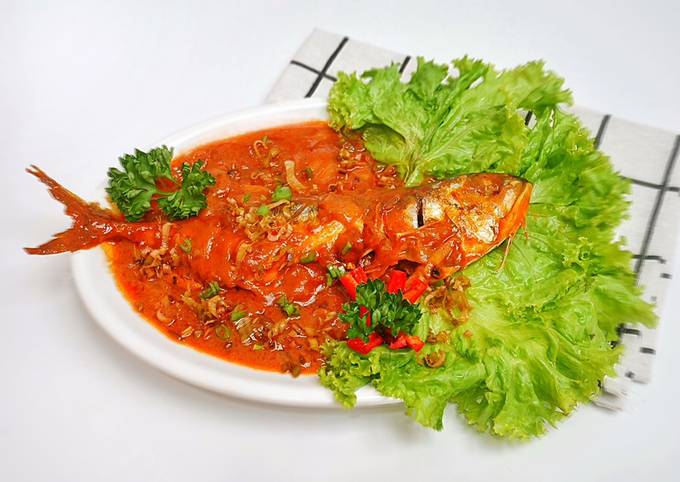 Cara membuat Ikan Kari Merah / Thai Red Curry Fish (Edisi Imlek)