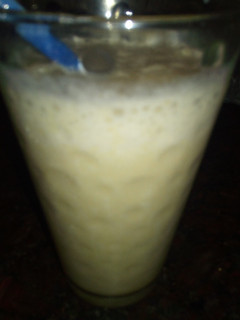 Una foto de Fresco licuado nutritivo
