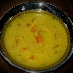 A picture of Carrot Dal.