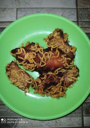Foto resep Ayam bumbu mie goreng,,