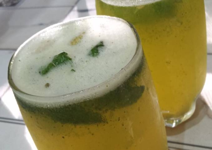Mint lemon cooler Recipe