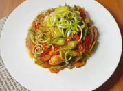 Gambar okra udang