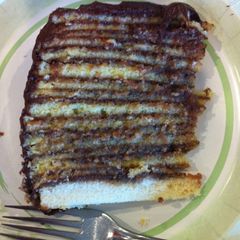 Bread chocolate grilled sandwich A picture of Bread chocolate grilled sandwich.