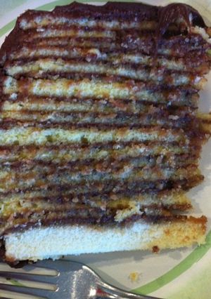 A picture of Bread chocolate grilled sandwich.