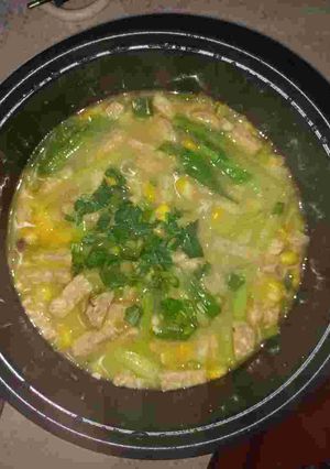Foto resep Sayur jagung sawi