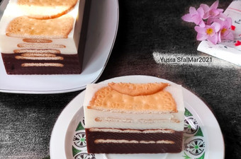 Cara Buat Puding Lapis Marie (rasa Coklat Lecy) Bahan Sederhana