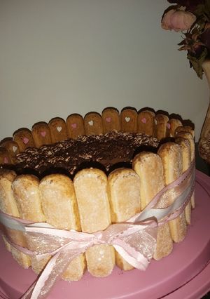 O poză a rețetei Tort tiramisu de ciocolată.