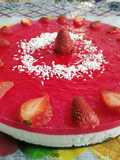 تشيز كيك بالفراولة🍓