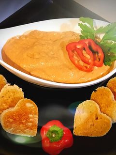 Sültpaprikás padlizsánkrém recept fotója