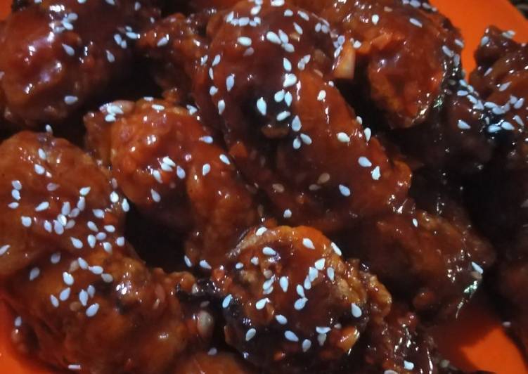 Recipe of Any-night-of-the-week Korean Fried Chicken