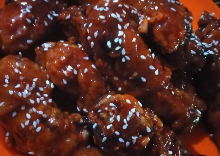 Easiest Way to Prepare Homemade Korean Fried Chicken