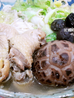 【愛在家裡麵x好勁道】白菜香菇雞湯麵 的食譜成品照片