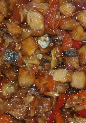 Foto resep Asam Manis Ikan Asin Tenggiri